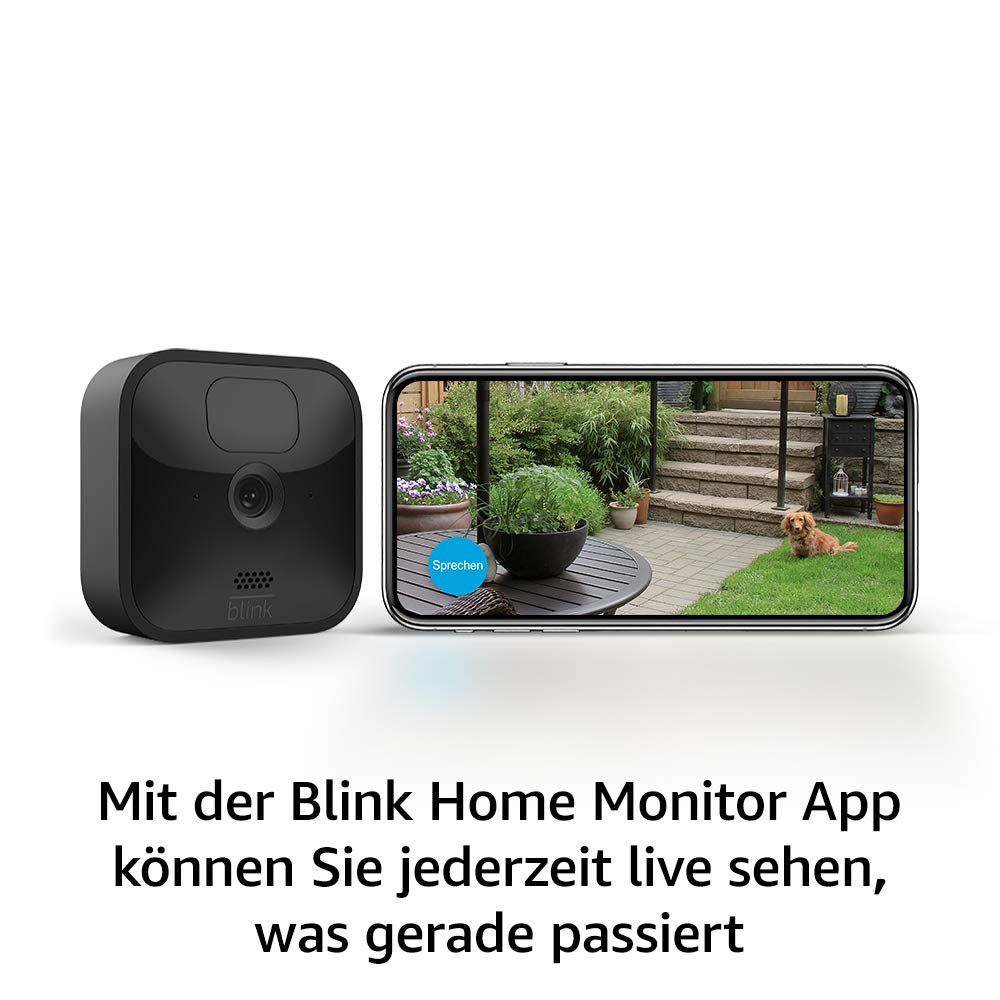 Blink Outdoor Kamera mit  3 Kameras inkl. Syncmodul 